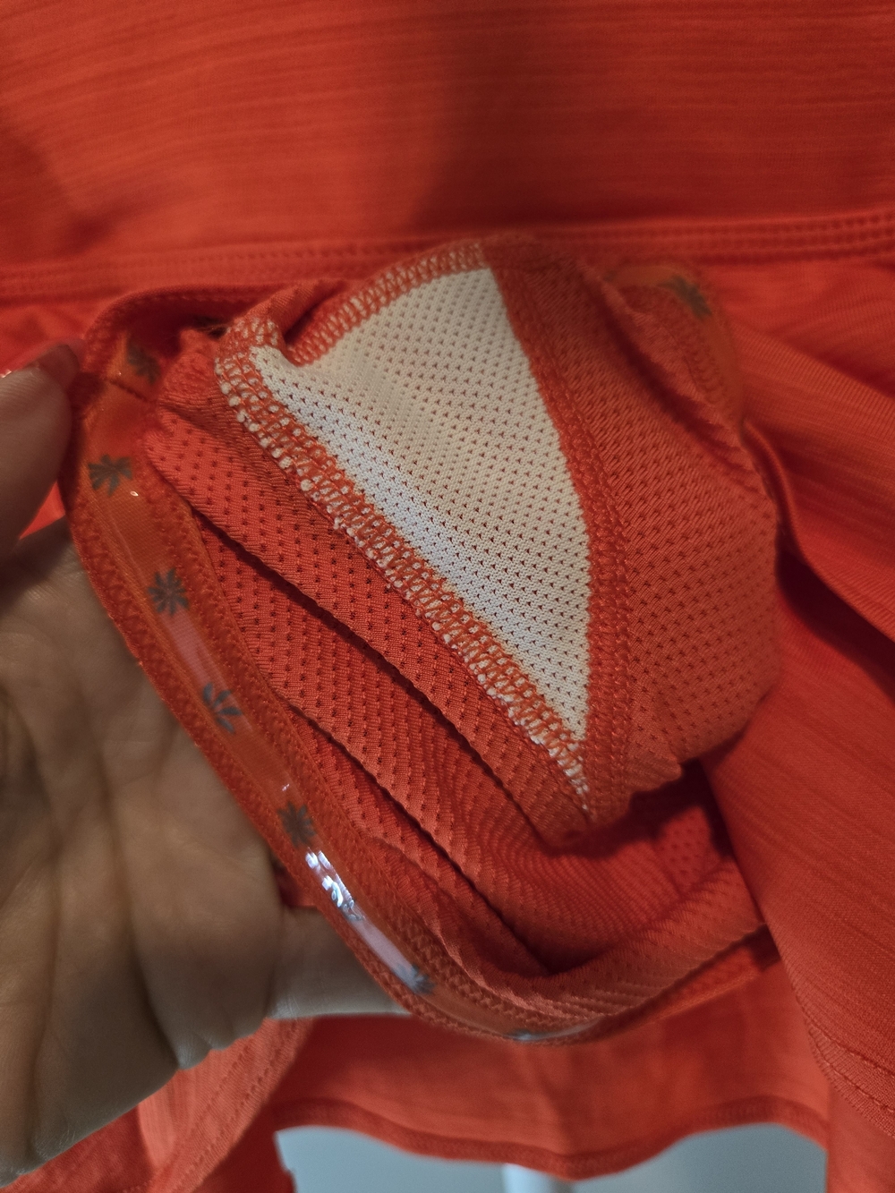 NWOT Athleta Red Layered Skort - Picture 4 of 7